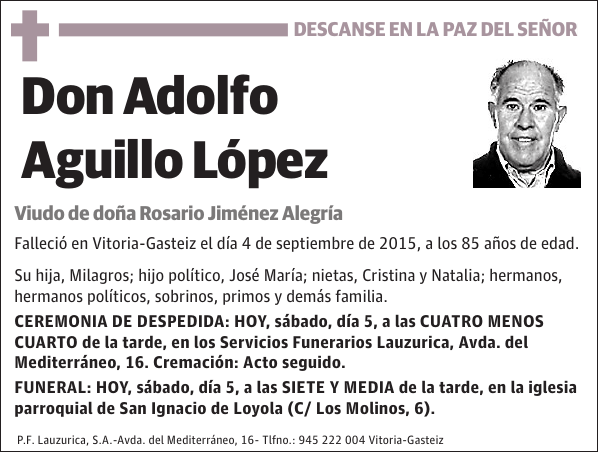 Adolfo Aguillo López