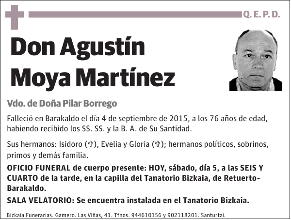 Agustín Moya Martínez