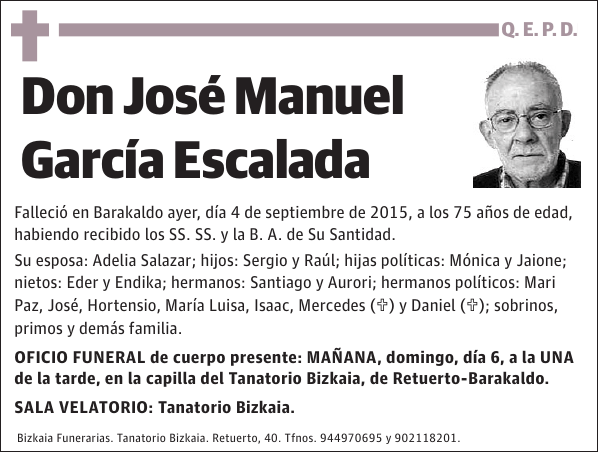 José Manuel García Escalada