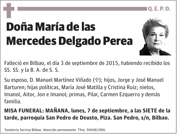 María de las Mercedes Delgado Perea