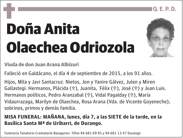 Anita Olaechea Odriozola