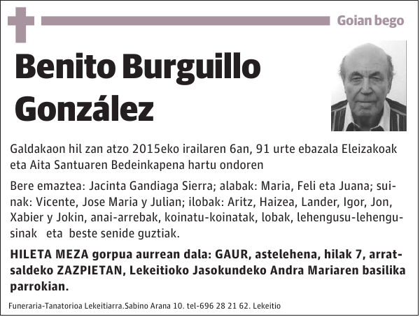 Benito Burguillo González