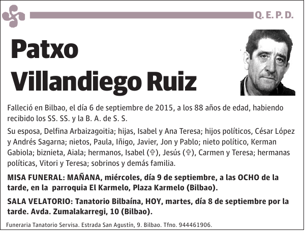 Patxo Villandiego Ruiz