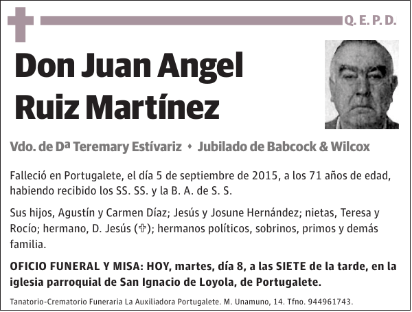 Juan Angel Ruiz Martínez