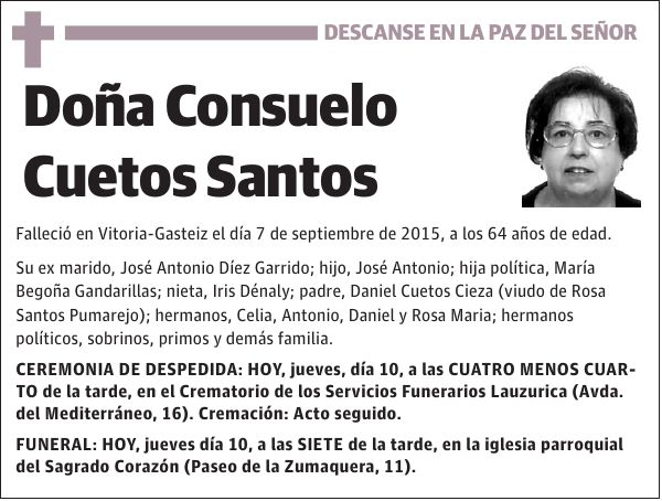 Consuelo Cuetos Santos