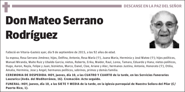 Mateo Serrano Rodríguez