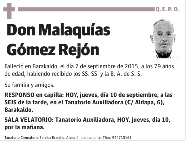 Malaquías Gómez Rejón