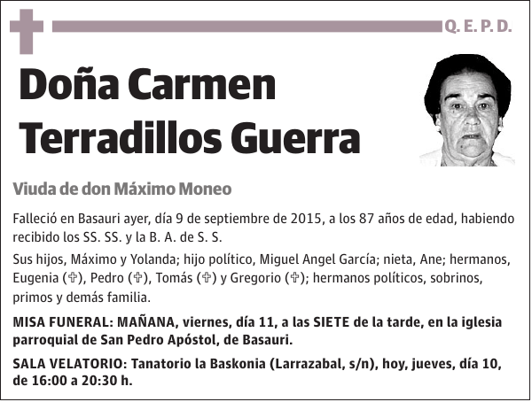 Carmen Terradillos Guerra