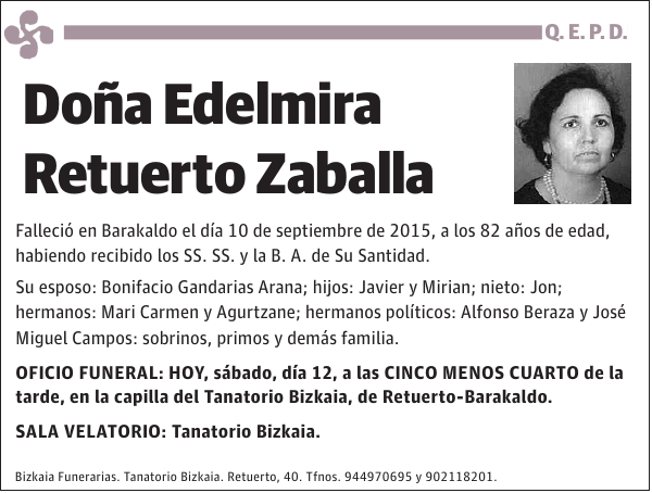 Edelmira Retuerto Zaballa