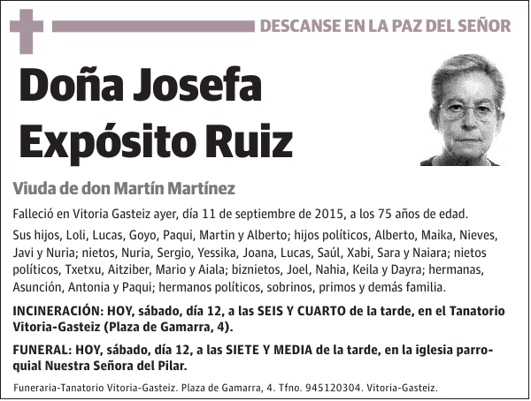 Josefa Expósito Ruiz