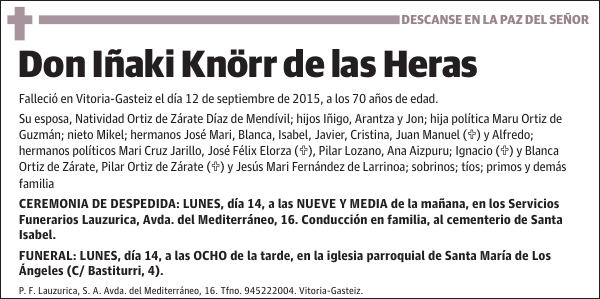 Iñaki Knörr de las Heras