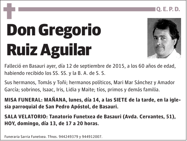 Gregorio Ruiz Aguilar