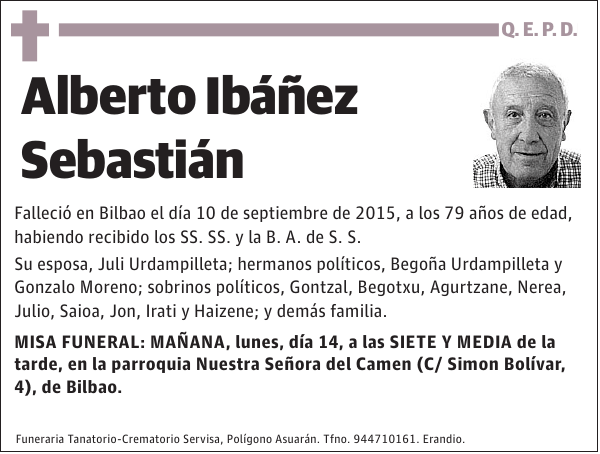 Alberto Ibáñez Sebastián