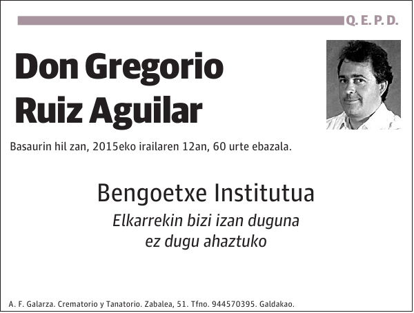 Gregorio Ruiz Aguilar