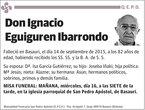 Ignacio Eguiguren Ibarrondo