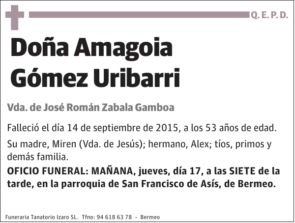 Amagoia Gómez Uribarri