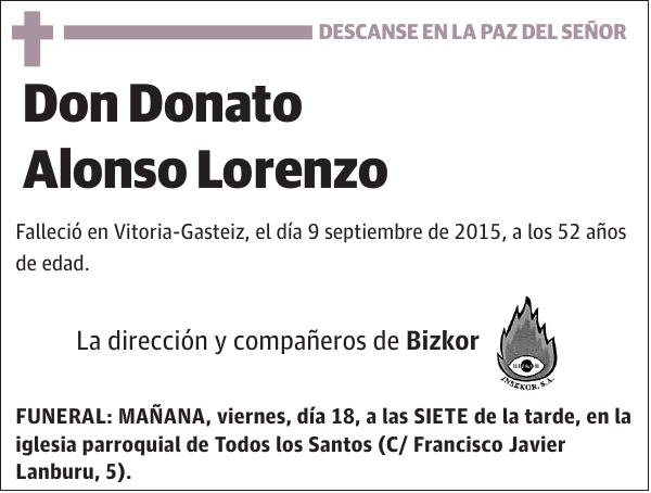 Donato Alonso Lorenzo