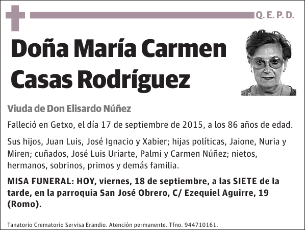 María Carmen Casas Rodríguez