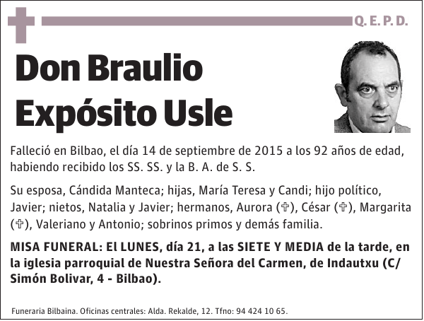 Braulio Expósito Usle