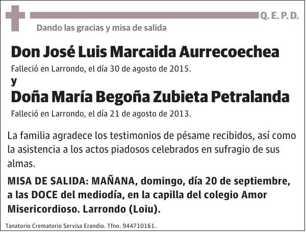 José Luis Marcaida Aurrecoechea