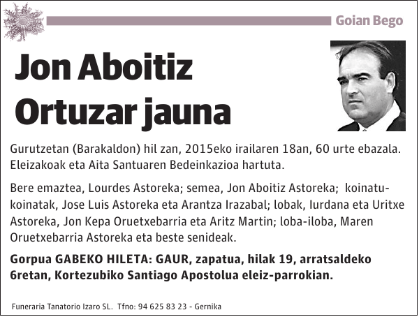 Jon Aboitiz Ortuzar