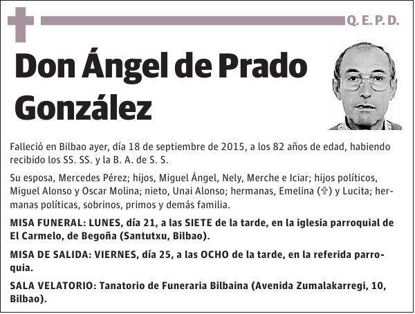 Ángel de Prado González