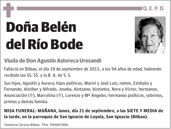 Belén del Río Bode