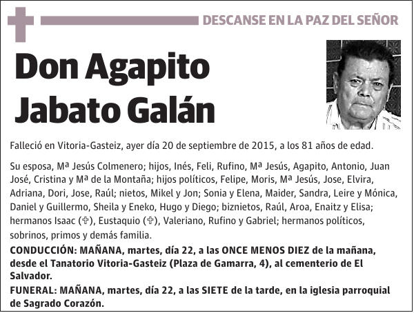 Agapito Jabato Galán