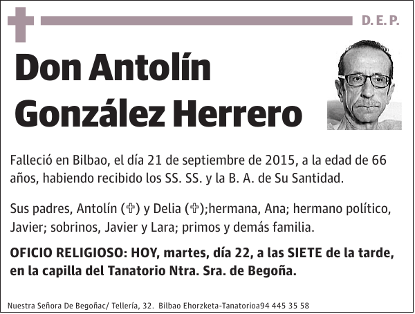 Antolín González Herrero