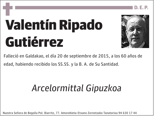 Valentín Ripado Gutiérrez