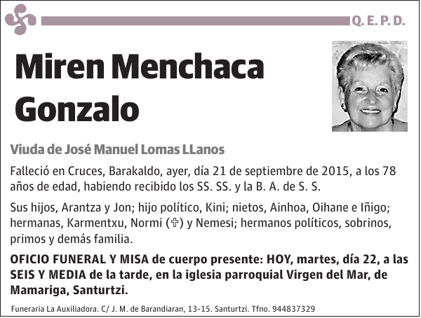 Miren Menchaca Gonzalo