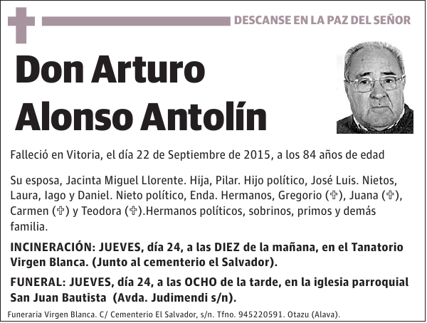 Arturo Alonso Antolín