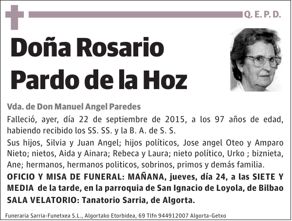 Rosario Pardo de la Hoz