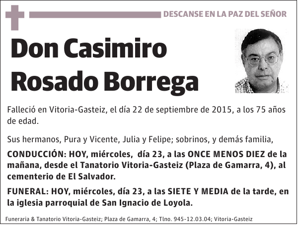 Casimiro Rosado Borrega