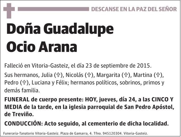 Guadalupe Ocio Arana