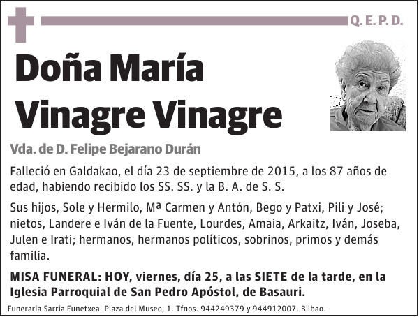 María Vinagre Vinagre