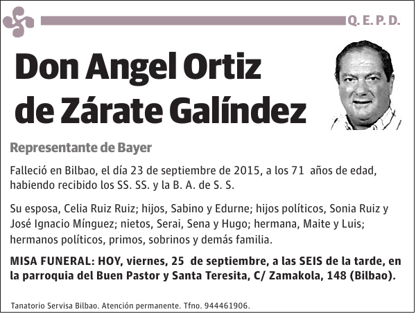 Angel Ortiz de Zárate Galíndez