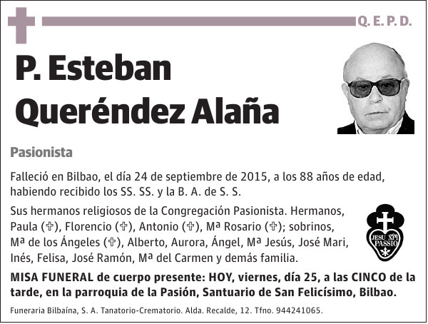 P. Esteban Queréndez Alaña