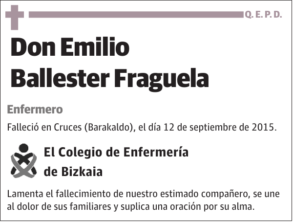 Emilio Ballester Fraguela