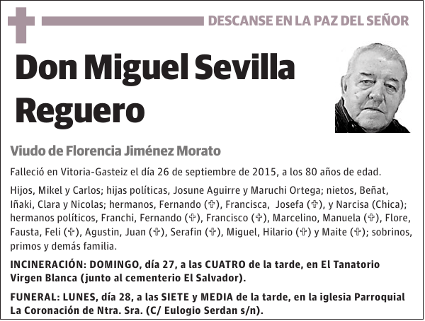 Miguel Sevilla Reguero