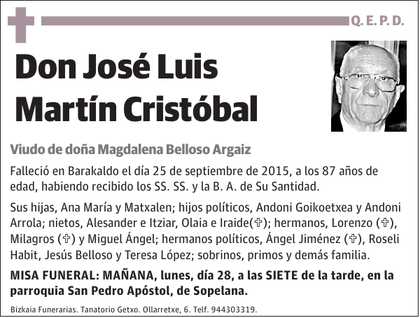 José Luis Martín Cristóbal