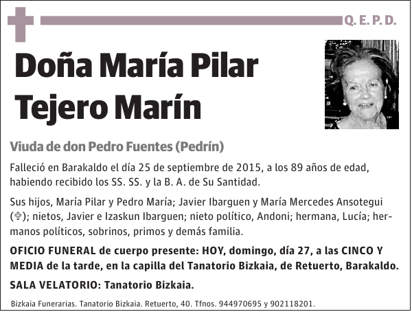 María Pilar Tejero Marín