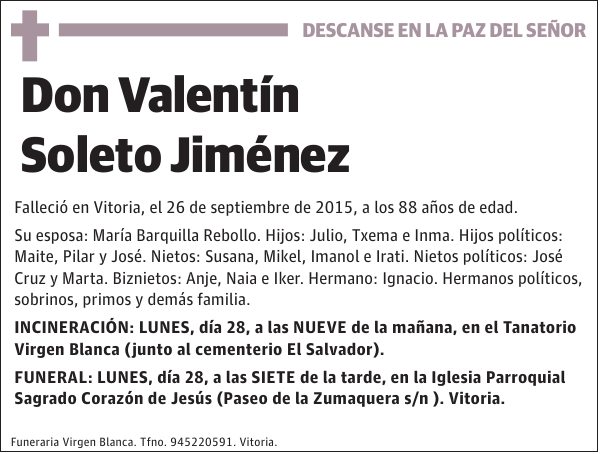 Valentín Soleto Jiménez