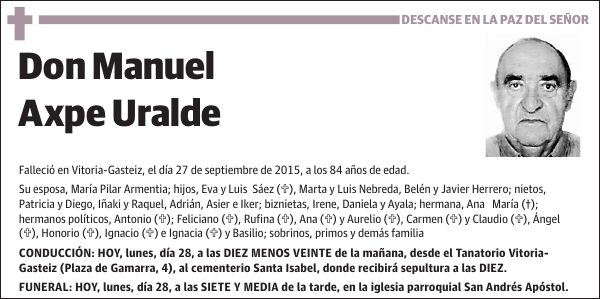 Manuel Axpe Uralde