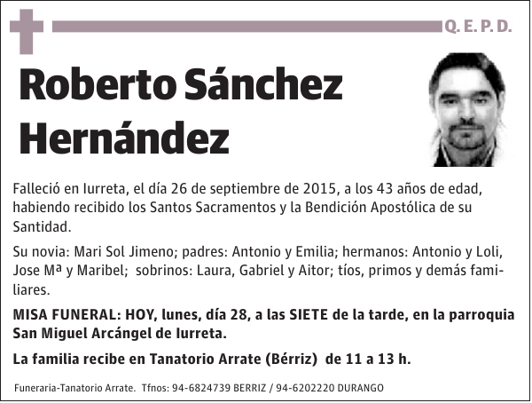 Roberto Sánchez Hernández