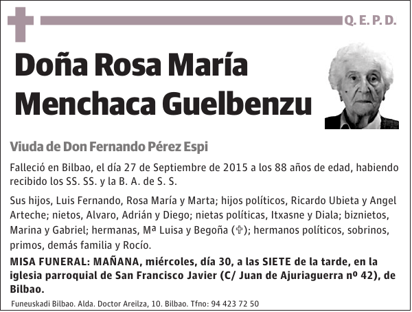 Rosa María Menchaca Guelbenzu