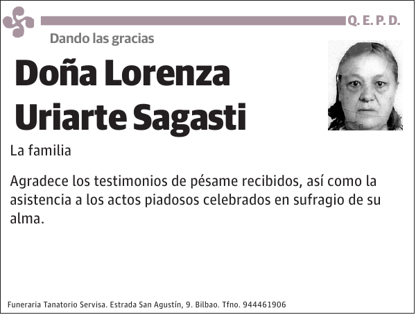 Lorenza Uriarte Sagasti