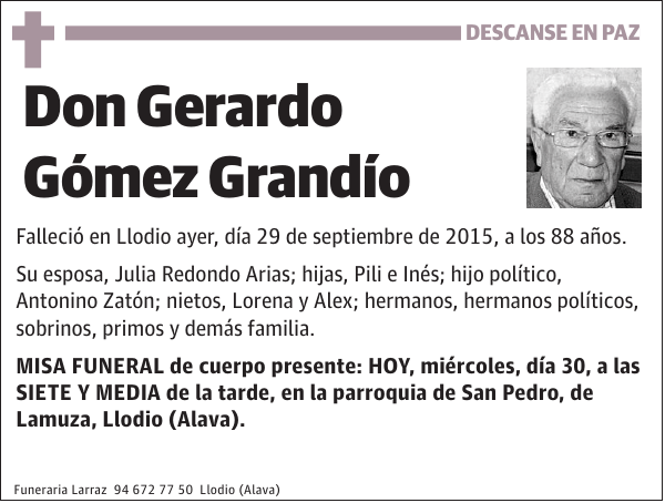 Gerardo Gómez Grandío