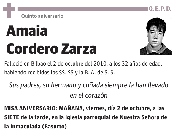 Amaia Cordero Zarza