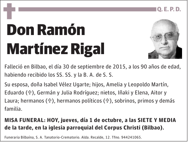 Ramón Martínez Rigal